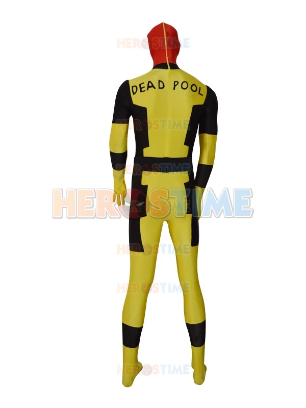 Новый стиль на заказ х-мужской костюм Дэдпул самый популярный Хэллоуин спандекс