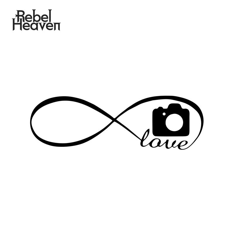 Наклейки для автомобиля Rebel Heaven Jdm декоративные окна Любовь фотография затвора