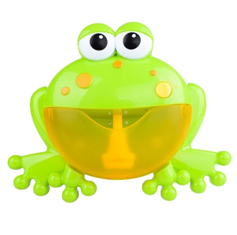 frog Новые Горячие полезно для малышей для маленьких мальчиков девушка пузырь ванна большая лягушка Краб автоматический душ машина воздуходувка Ванна музыкальные игрушки - Цвет: frog