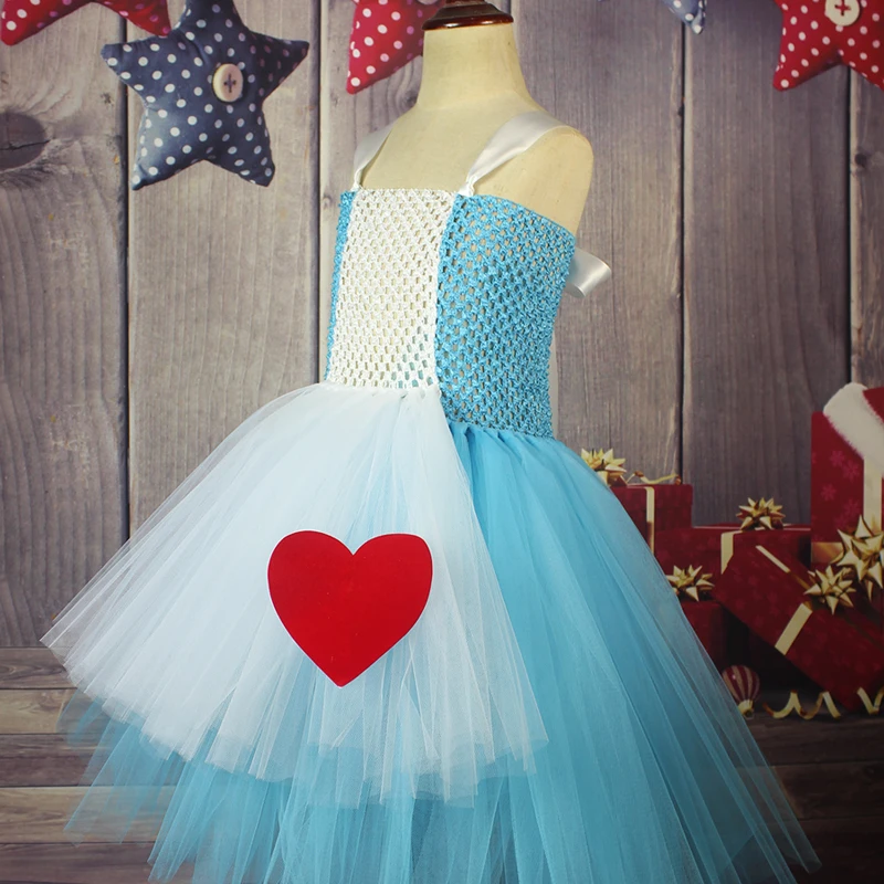 Платье пачка из органзы для девочек с рисунком Алиса в стране чудес|alice in|alice in