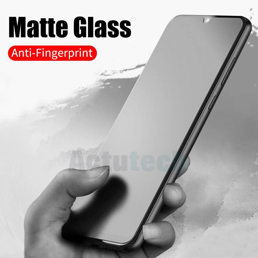 Матовое закаленное стекло для Xiaomi Pocophone F1 Mi Redmi S2 A1 6X A2 Lite Plus Note 5 Pro 8 SE Mix 2s защита