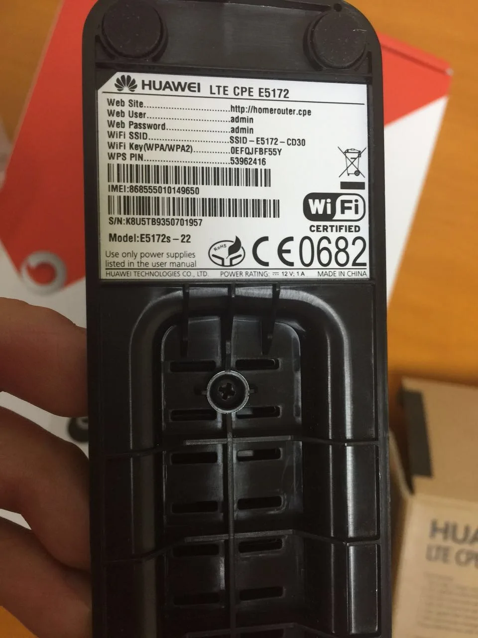 Беспроводной широкополосный маршрутизатор Huawei E5172As 22 LTE 4G CAT 4 150 Мбит/с|lte 4g router|lte