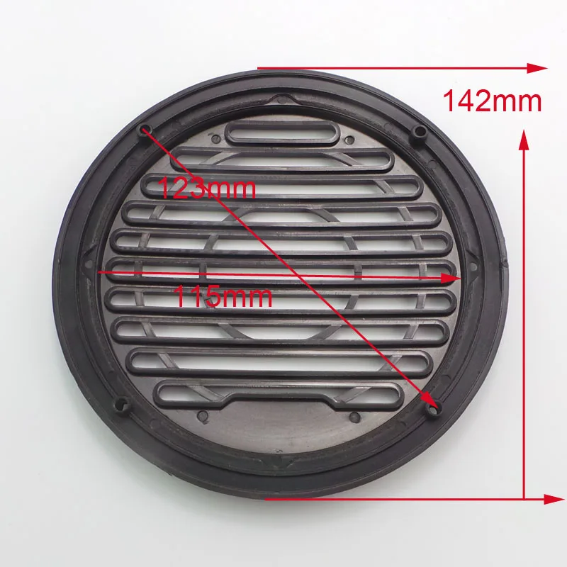Горячая продажа Качество 4 5 дюймов Автомобильная решетка для динамика вставная