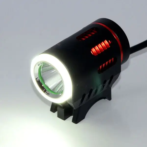 WasaFire светодиодный фонарь XM-L L2 2000lm для велосипеда, велосипедный светильник, головной светильник, налобный фонарь, 6400 мАч, аккумулятор, передний светильник для езды