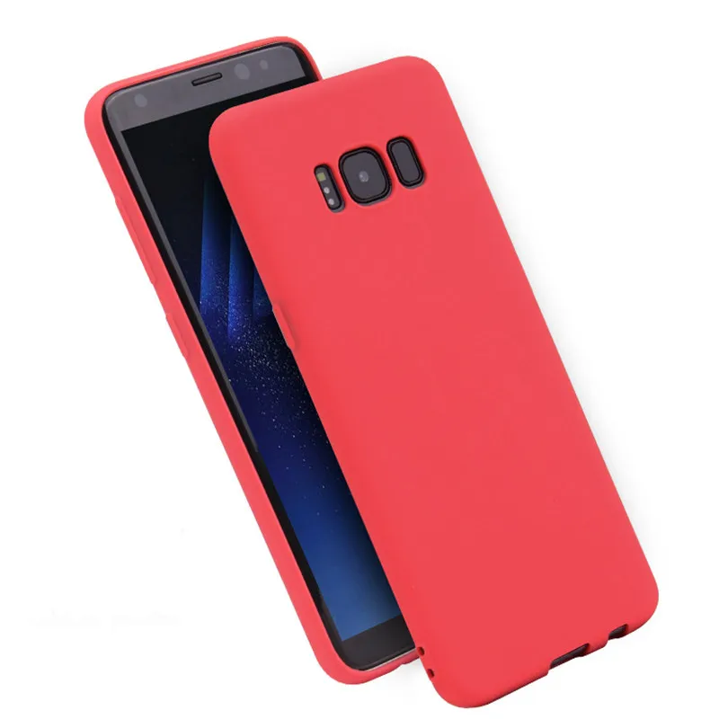 THREE DIAO матовый Силиконовый ТПУ мягкий чехол накладка для Samsung J3 J5 J7 J4 J6 J8 J2 Prime A3 A5 A7