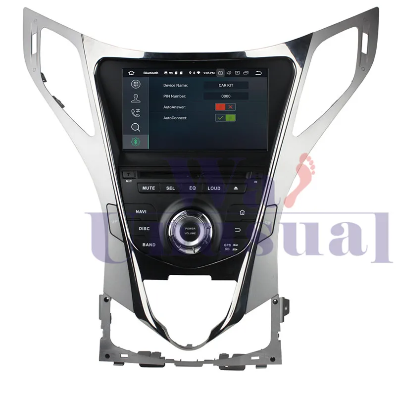 WANUSUAL Octa Core Android 9.0 Car DVD Autovideo Player For Hyundai AZERA Grandeur HG I55 2011-2012 GPS Navigation 2Din | Автомобили и