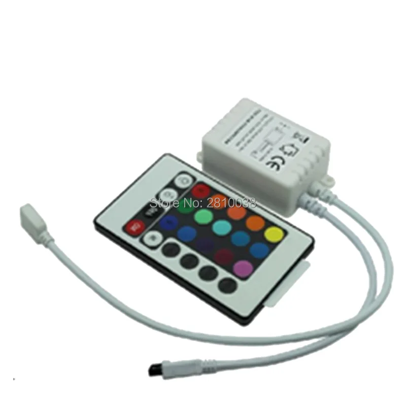2 шт./лот инфракрасный 44 ключ rgb led контроллер DC 12 24 В 3H общий анод CMOS открытый слив