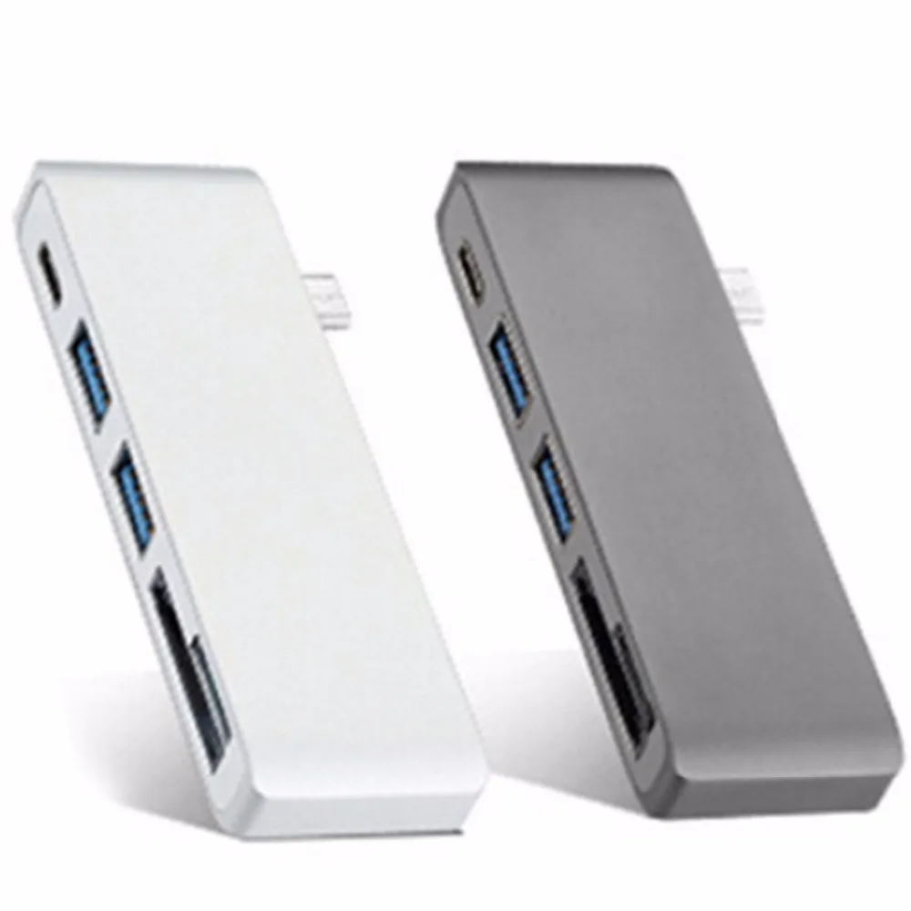(Q) Аксессуары для ноутбука USB 3 0 Type C концентратор внешний 5 портов сплиттер с микро