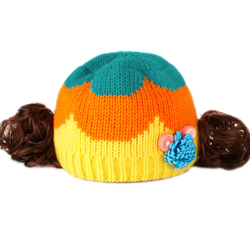 Шапка Вязаная Детская зимняя для девочек 5-36 месяцев | одежда и обувь