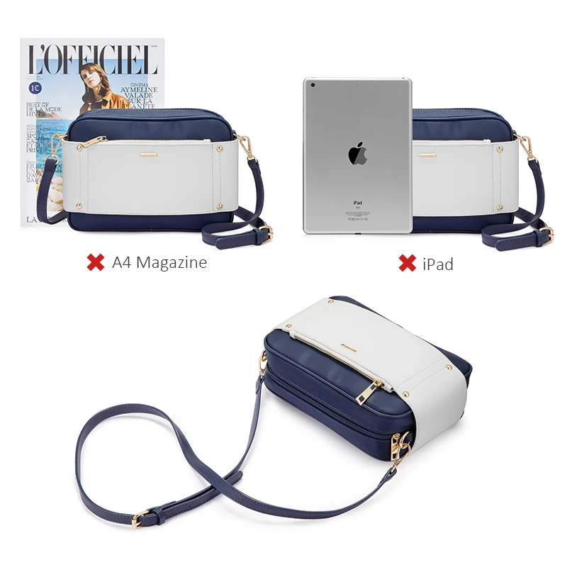 LOVEVOOK Women Messenger Bag Female Shoulder Crossbody Bags Ladies Envelope Purses and Handbags Girls Schoolbag Pu+oxford 2020 |