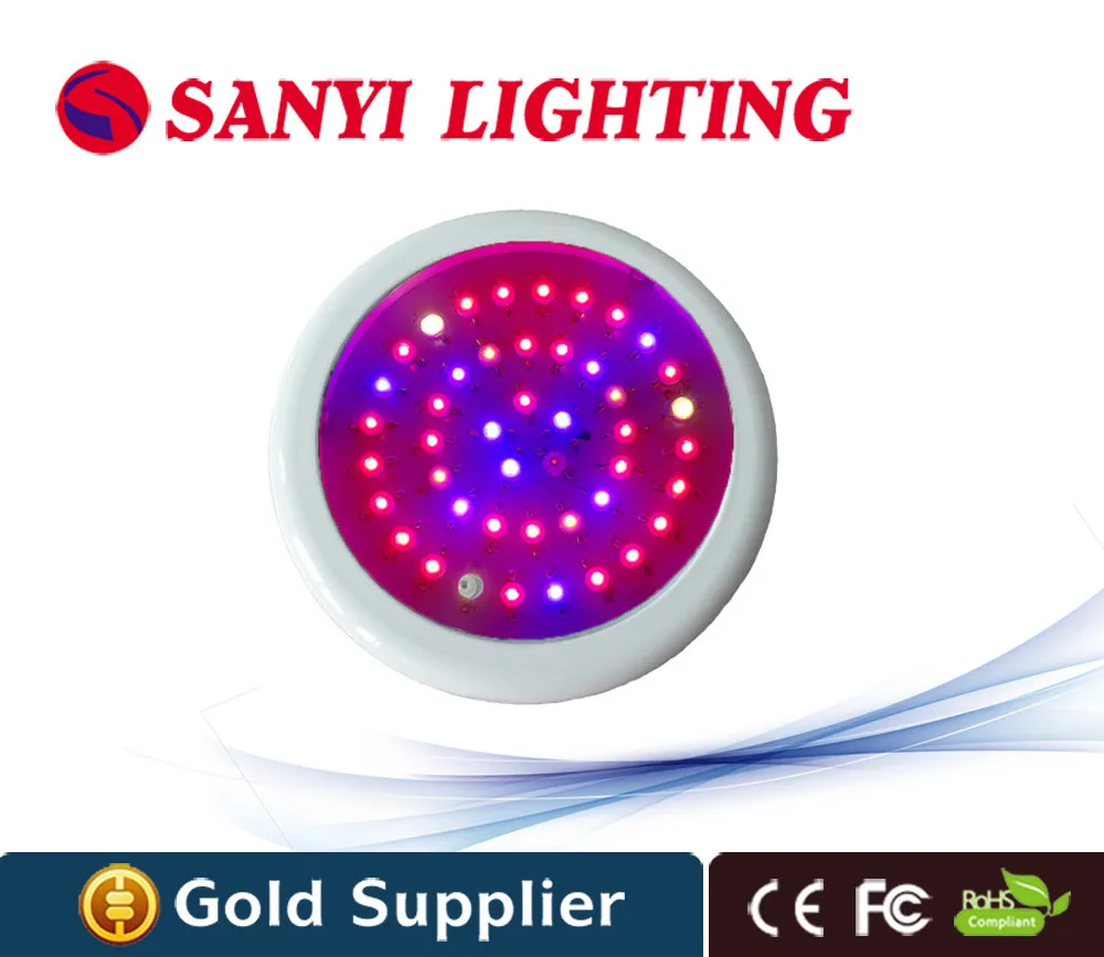 

147w LED Grow Light Lamp Indoor Ufo Hydroponic System 10 Band Spectrums & IR