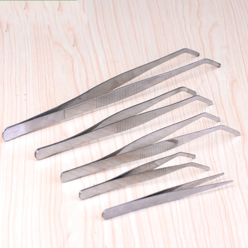 1 шт. Полезная из нержавеющей стали пинцет DIY Сказочный Сад ремесло украшение