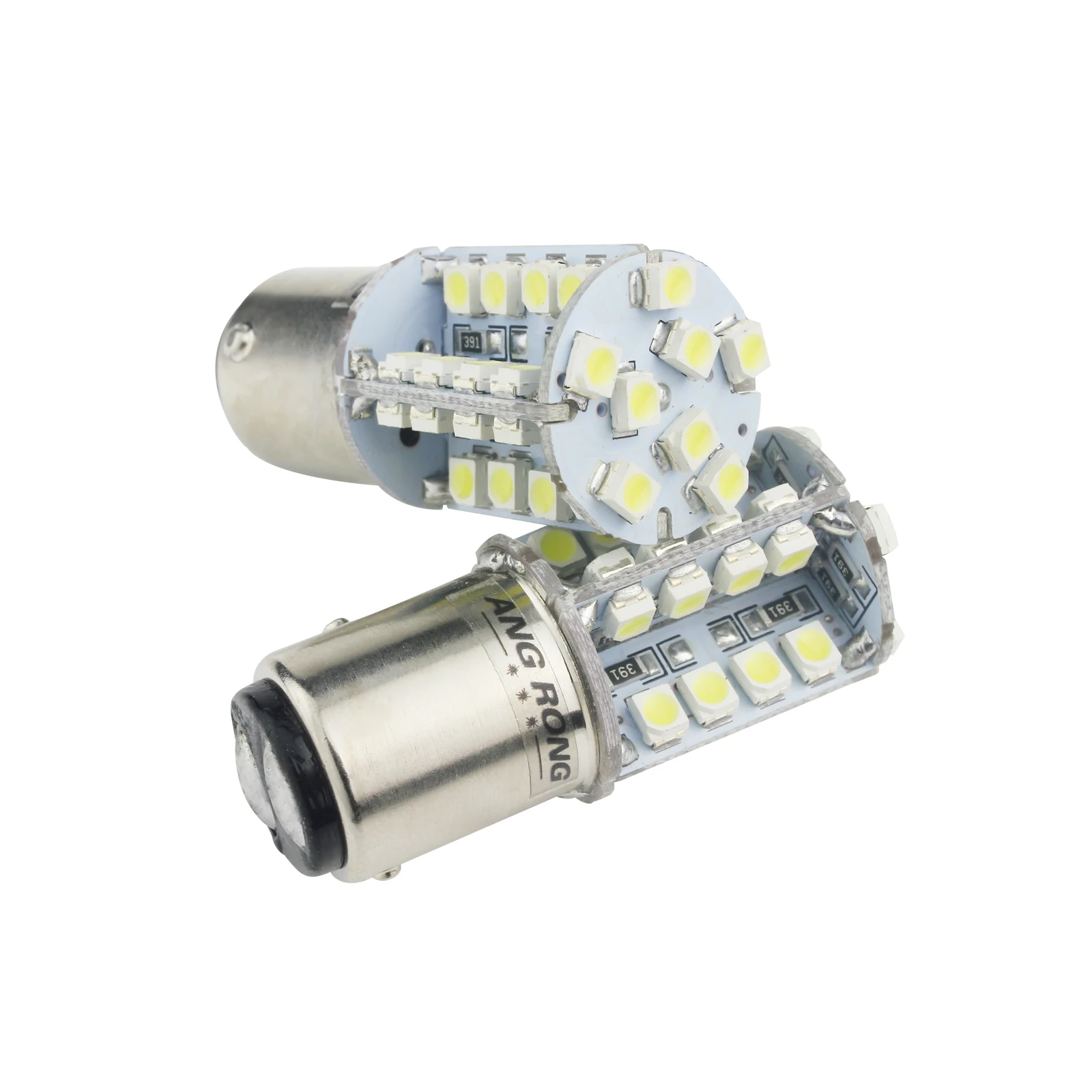 ANGRONG 2x 40SMD светодиодный 566 P21/4W 1122 BAZ15d боковой индикатор заднего стоп светильник |