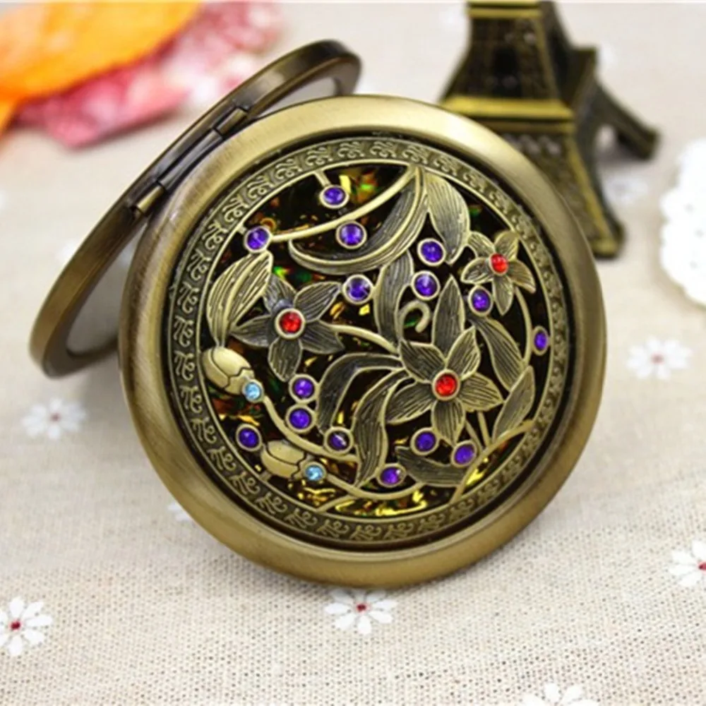 Женский Карманный Роскошный Ретро винтажный стиль макияж с изображением бабочки