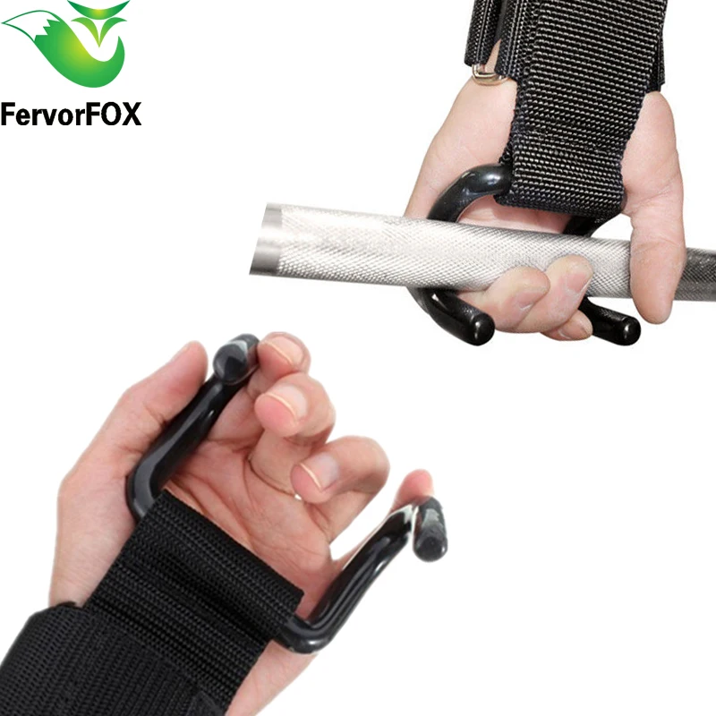 Регулируемые прочные стальные крючки ремни для тяжелой атлетики силовых