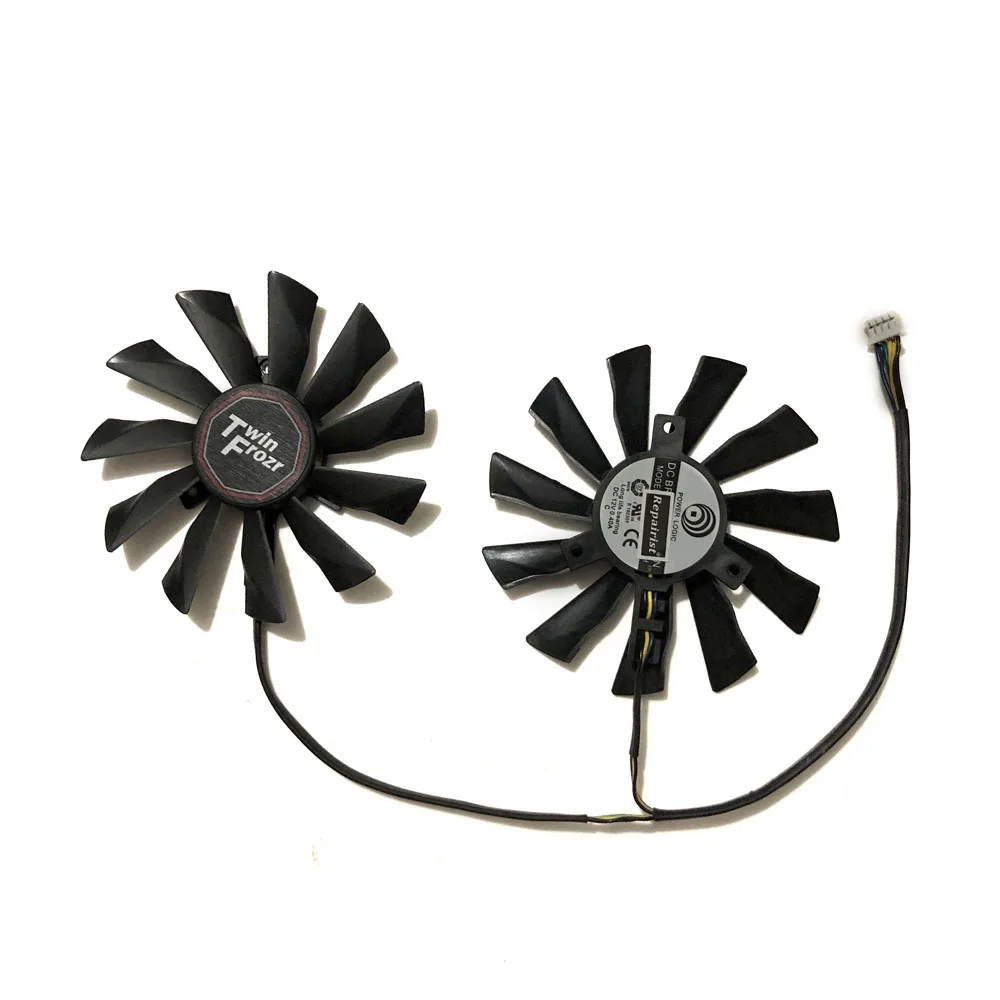 95 мм 12V 0.4A 4Pin PLD10010S12HH GTX780 GTX770 Графика карты кулер вентилятор для MSI GTX 750 760 770 780 Twin Frozr