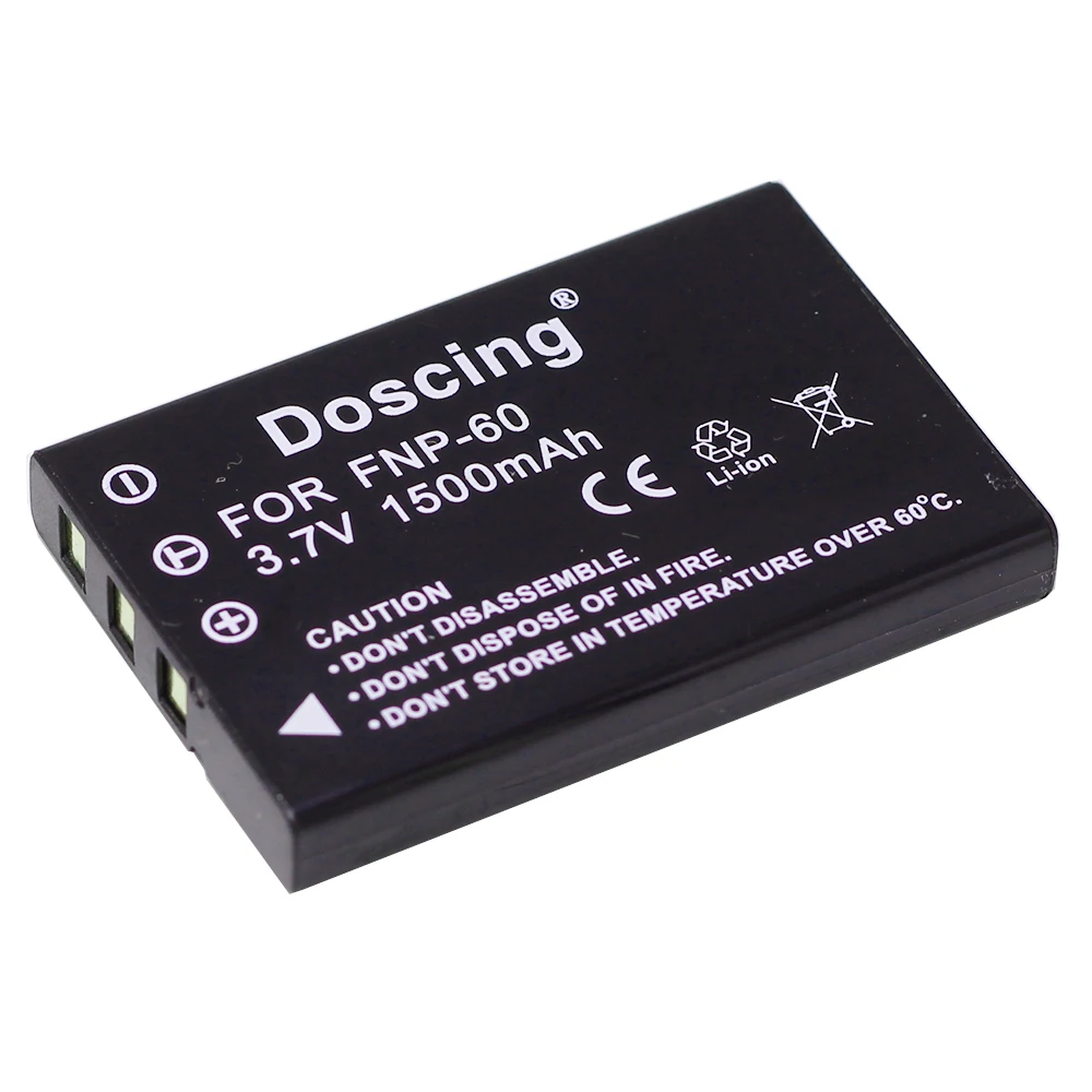 Doscing 1500 мА/ч, NP-60 FNP-60 NP60 NP-30 K5000 D-Li2 Li-20B Батарея& ЖК-дисплей Зарядное устройство для ЖК-дисплея с подсветкой Fujifilm F50I F401 F402 F501 зум F410 F601