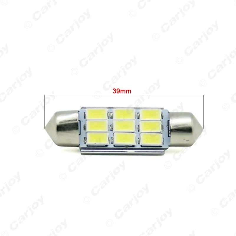 LEEWA 2 шт. 12VDC автомобильный белый 36 мм/39 мм/41 мм 3 ватт 240lm 6SMD 5630 LED гирлянда купол
