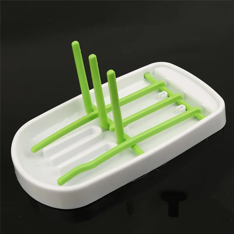 

Baby Feeding Bottle Dryer Rack simple red green tree shape Cleaning Drying Rack Shelf Kitchen Feeding Holder Tools LA881664
