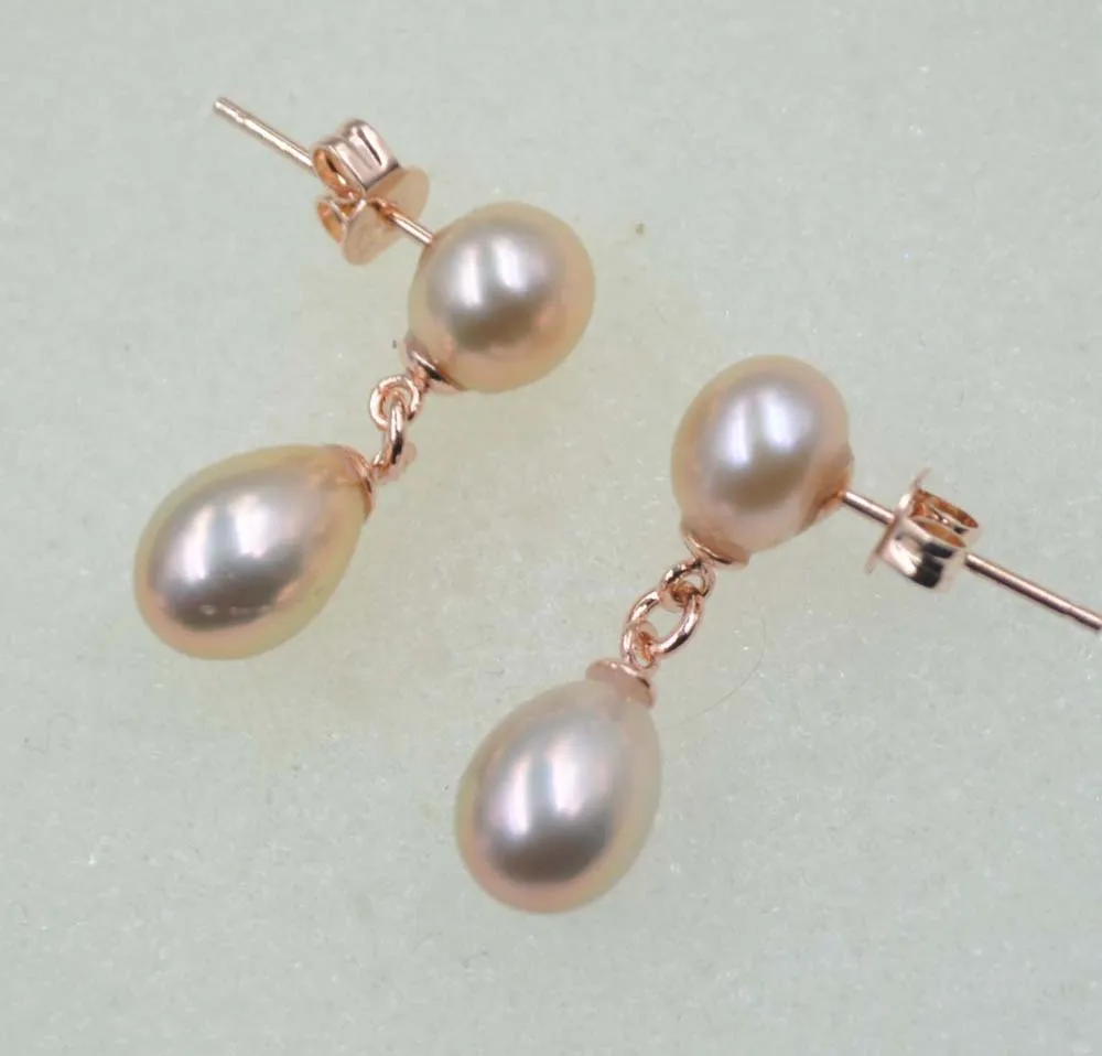 Серьги подвески с пресноводным жемчугом 7 8 мм|dangle earrings|pearl dangle earringsfreshwater pearl earrings |