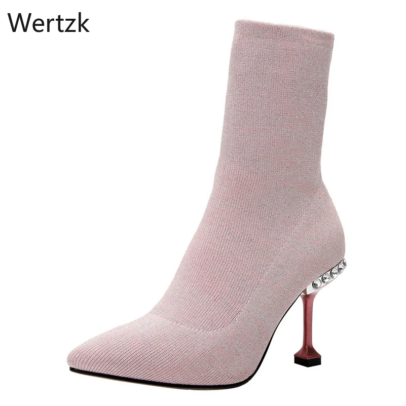 Ботильоны на квадратном каблуке; Zapatos De Mujer Botas; Размеры 35-43; Новинка года; осенне-зимние ботинки; модная обувь на высоком каблуке с пуговицами; L237