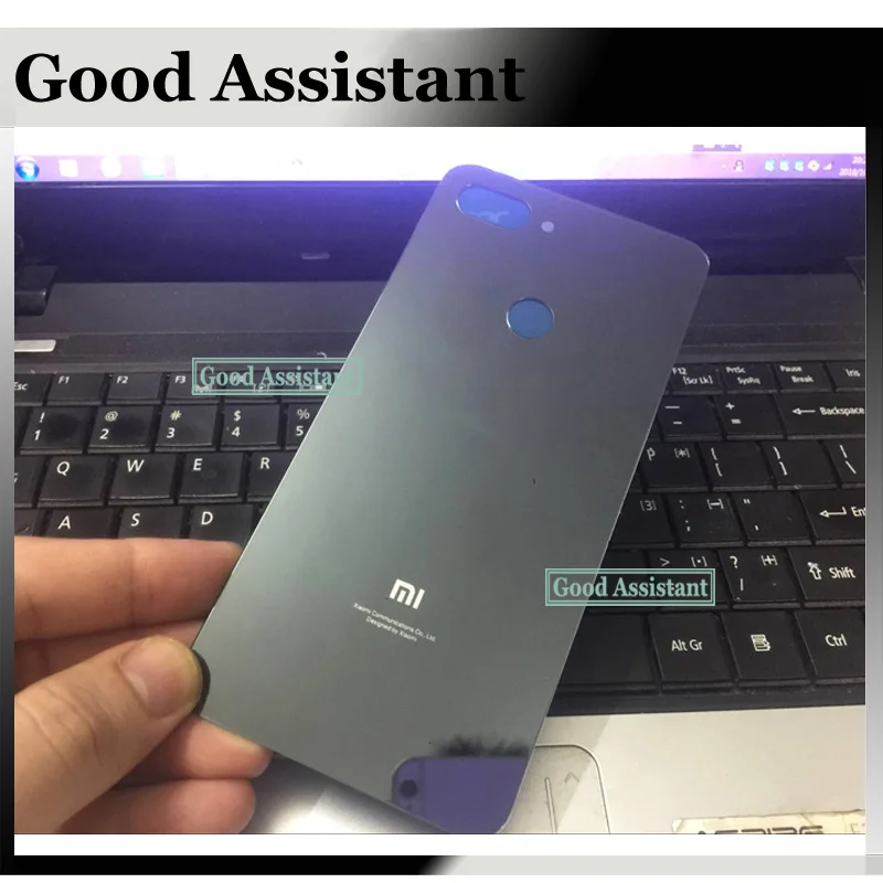 Новинка 6 3 дюйма для XiaoMi Mi 8 lite mi Youth mi8x 8x стеклянная задняя крышка батарейного