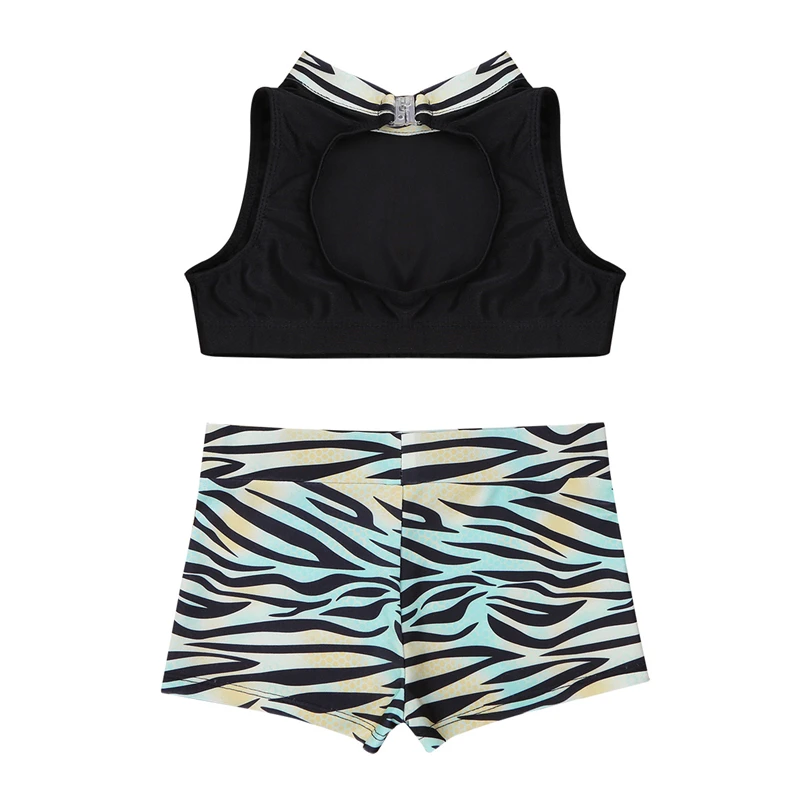 IIXPIN/танцевальный костюм для балета гимнастики трико Одежда танцев топ без