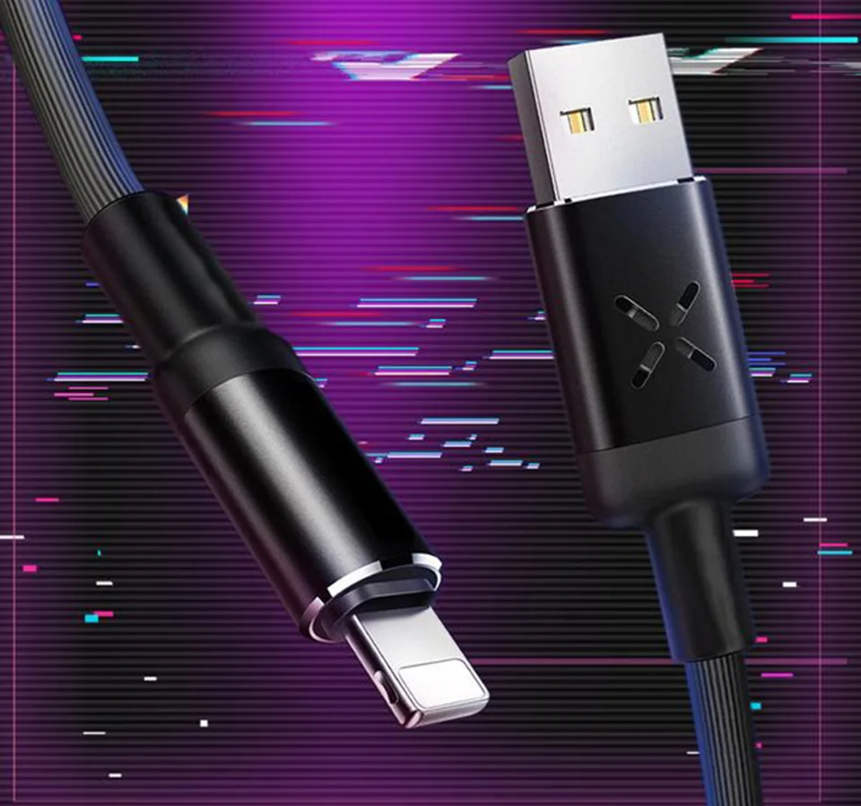 1x музыкальный usb-кабель для Iphone кабель X Xr XS 8 7 6 Plus 6s 5s Plus кабели быстрой зарядки для Ipad мобильный провод для зарядного устройства данных