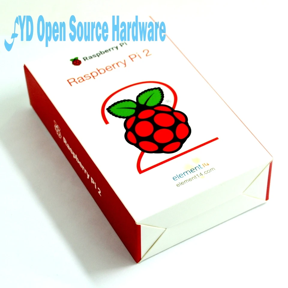 Оригинальный Raspberry Pi 2 Model B 1GB RAM 900Mhz четырехъядерный ARM Cortex A7 в 6 раз быстрее чем