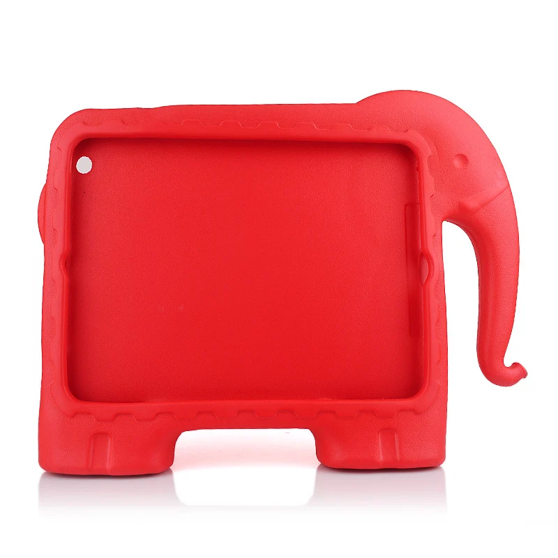 Lovely Elephant style Kids safe Proof Thick Foam EVA Shock Stand Cover Case For Apple iPad 2/3/4 hot sale free shipping | Компьютеры и