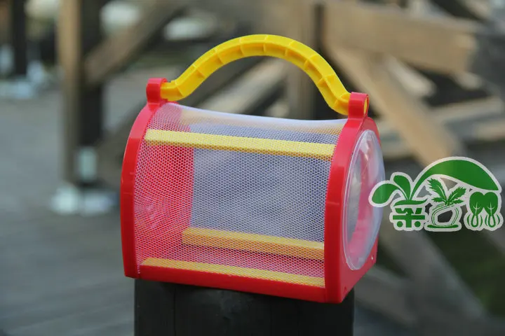 Пластиковая Детская клетка для захвата бабочек насекомых светлячков крикета