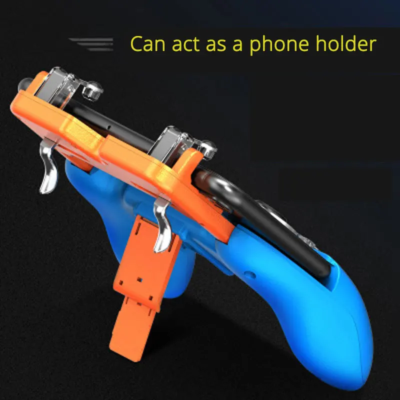 PUBG Mobile Game Controller Gamepad Joystick L1 R1 Triggers Button For All 4-6.3inch Android iOS Compatible Phone |