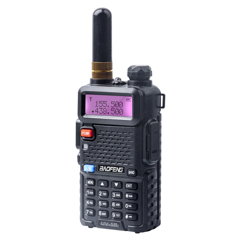 Baofeng UV-5R портативная рация портативная версия UV 5R CB радиостанция короткая антенна двухдиапазонная VHF UHF 5 Вт UV5R Ham двухстороннее радио