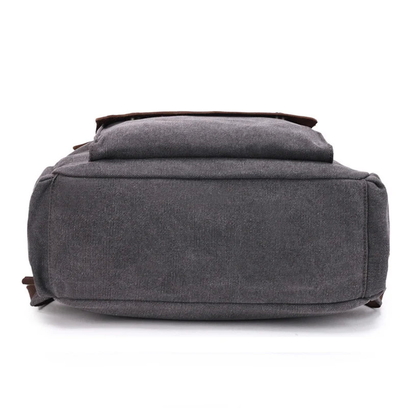 Водонепроницаемый холщовый винтажный рюкзак для мужчин большой дорожный ранец