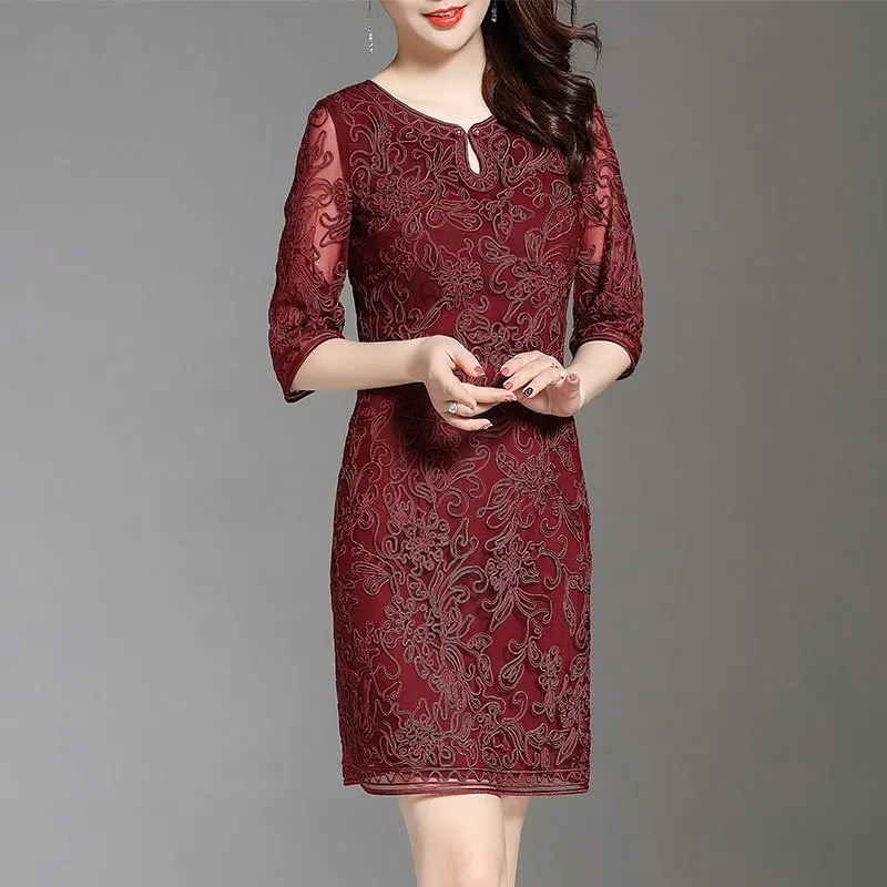 Высококачественное новое искусственное платье лето 2019 коктейльное для