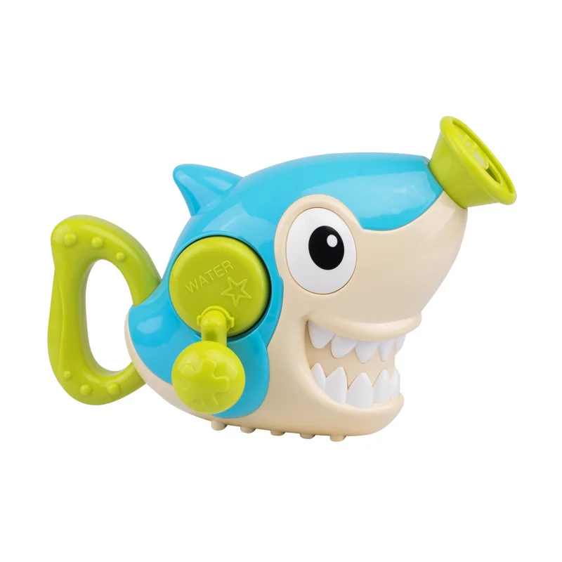 Shark Детские Игрушки для ванны, игрушки с водяным распылителем, Акула, крокодил, для плавания, для малышей, летние, забавные, Классические игрушки для душа для детей, Детский подарок для ванной - Цвет: Shark
