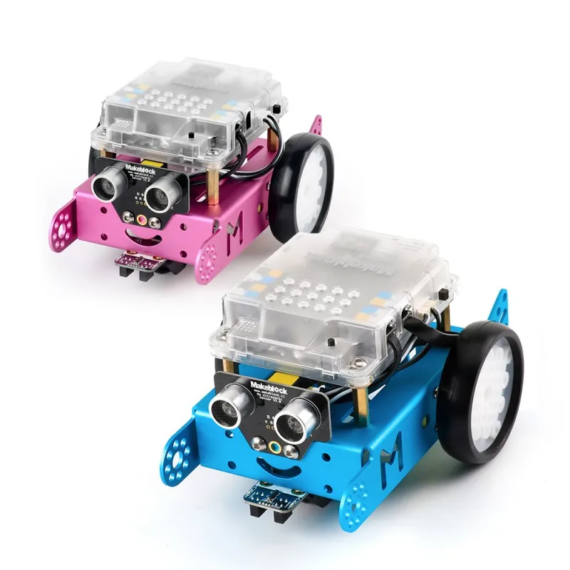 Makeblock MBot V1.1-синий/розовый (версия Bluetooth) обновленная версия DIY Mbot Набор обучающих