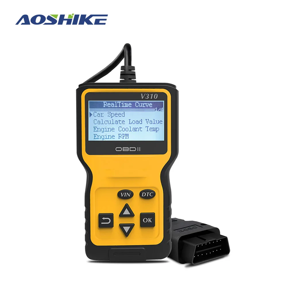 Диагностический инструмент AOSHIKE OBD протоколы OBDII умный сканер считыватель кодов