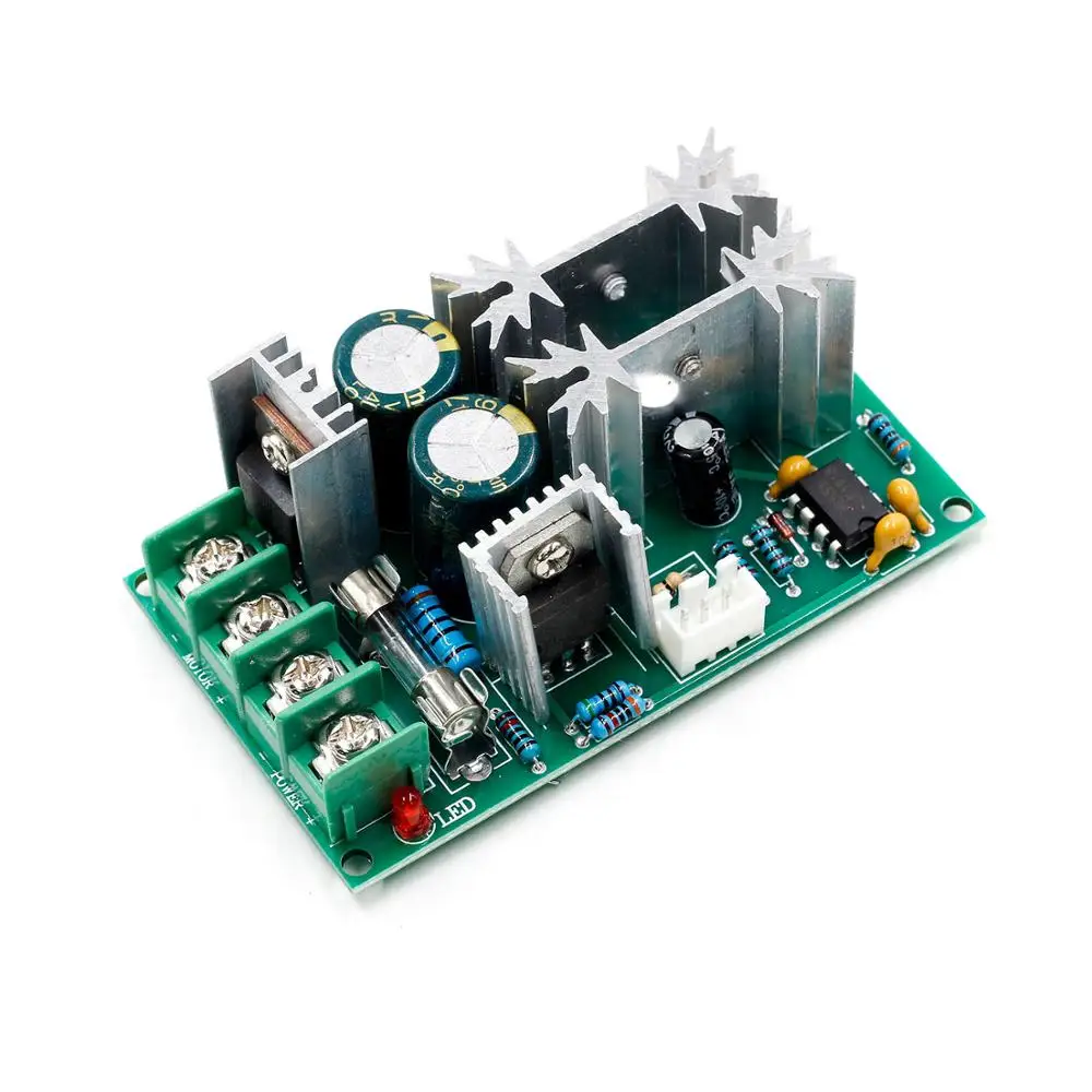 Регулятор скорости двигателя PWM переключатель регулятора постоянного тока 10-60 в
