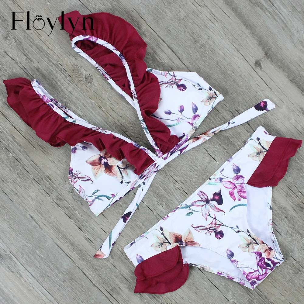 Сексуальный женский купальник Floylyn высококачественный Женский пляжный