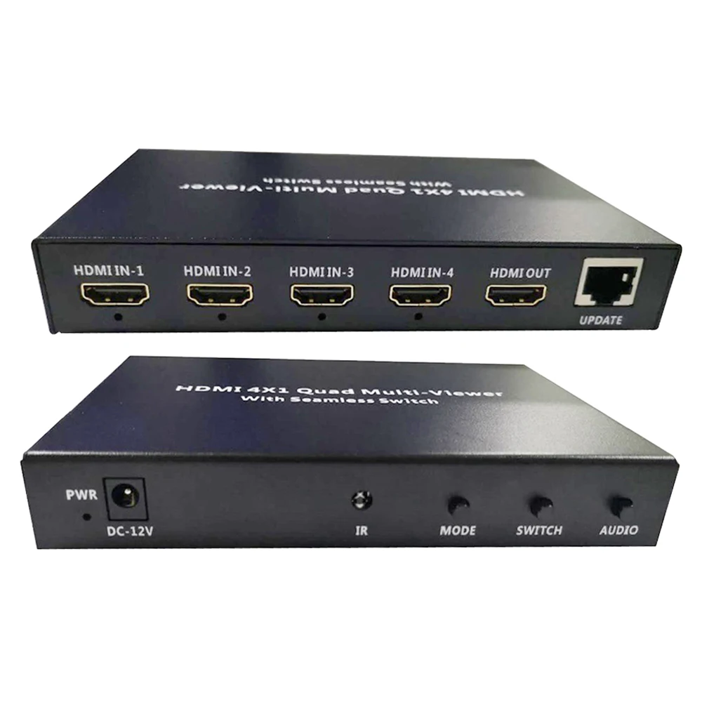 Разветвитель HDMI с поддержкой PIP 1080P 4x1|Кабели HDMI| |