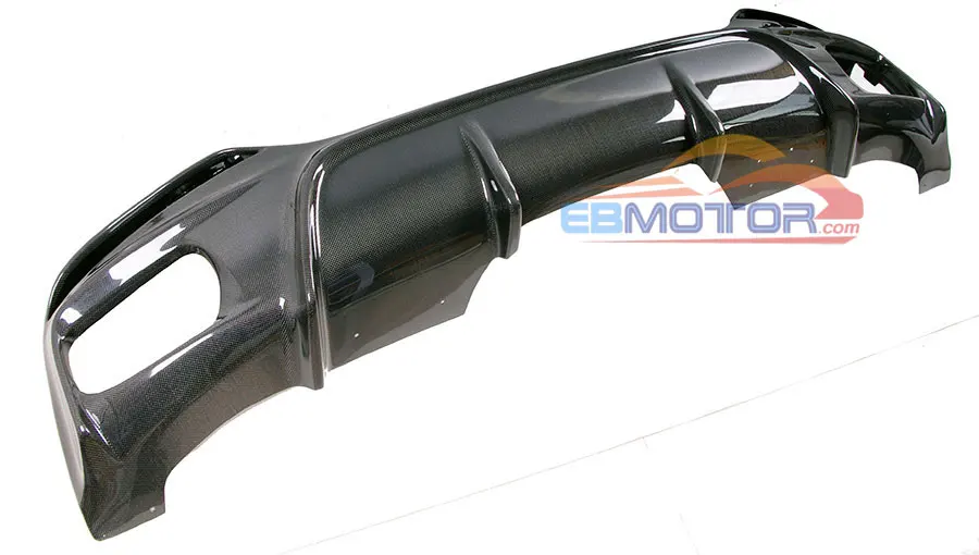 Задний диффузор из настоящего углеродного волокна для BMW F16 X6 M Sport 2014UP B417|diffuser|diffuser