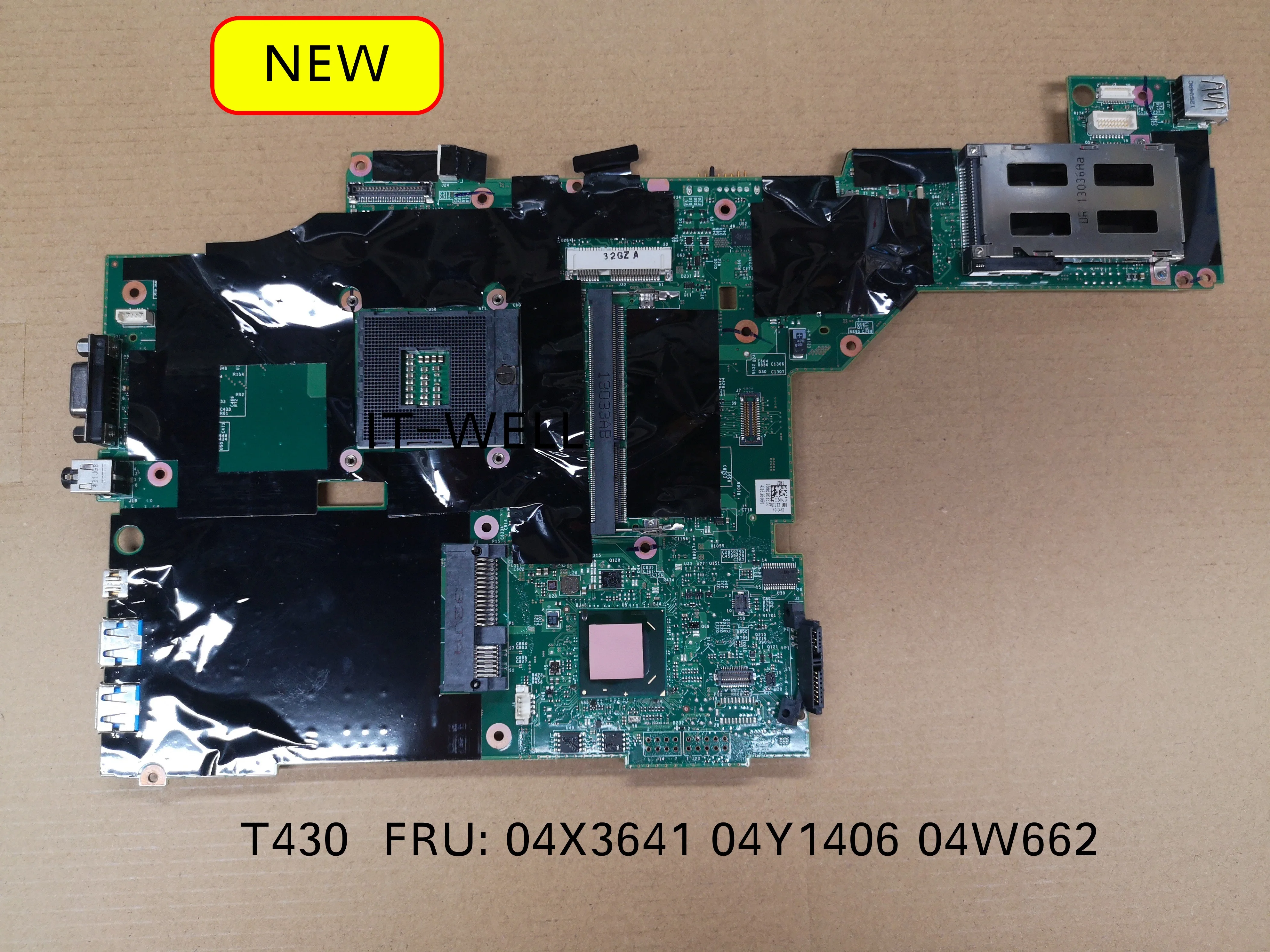 FRU: 04X3641 04Y1406 04W6625 04X3639 для lenovo Thinkpad T430 материнская плата для ноутбука