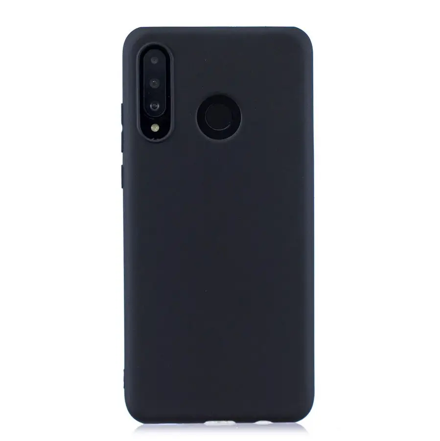 Black Силиконовый чехол для Fundas Huawei P Smart Z, чехлы для Huawei P Smart Z PSmart Z PSmartZ, кожный чехол для сотового телефона, женские чехлы - Цвет: Black