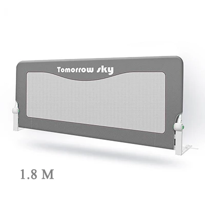 1.8gray От 0 до 3 лет многофункциональная детская кроватка ограждение боковое ограждение для кроватки анти-падение перила регулируемая высота разные цвета - Цвет: 1.8gray