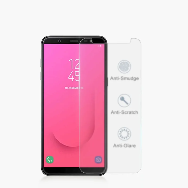 OriWood 2.5D Matte Frosted Anti Fingerprints Tempered Glass Screen Protector Protective Film For Samsung Galaxy J4 J6 J8 2018 | Мобильные