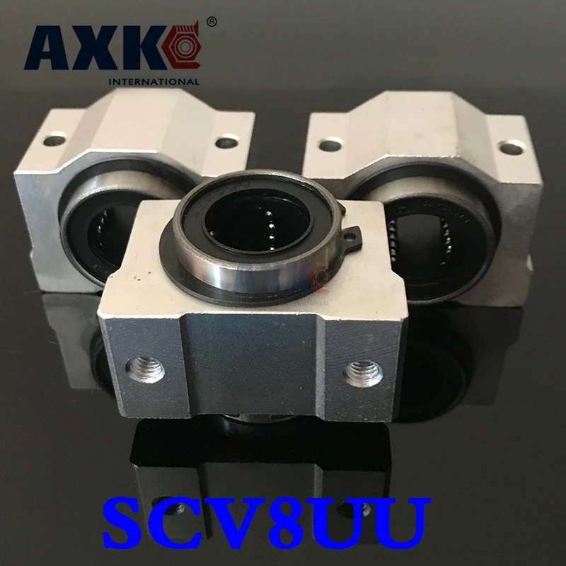 2021 реальные шарикоподшипники 4 шт. бесплатная доставка Sc8vuu Sc8v Scv8uu Scv8 линейный