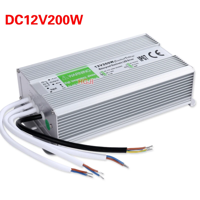 Трансформатор светодиодный светодиодного драйвера IP67 водонепроницаемый