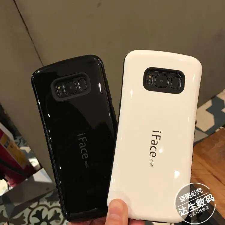 iFace Mall For Samsung Note 8 Galaxy S6 S7 S8 S9 plus case Back Cover Luxury Silicone Coque for 9 Case |