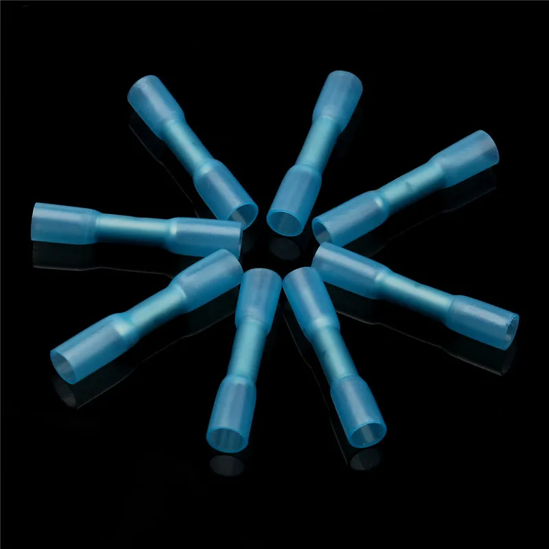 10 шт./компл. термоусадочный стыковой Терминал Изолированные электрические